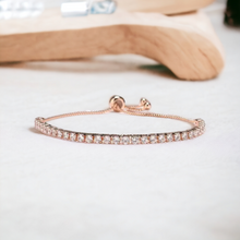 Carregar imagem no visualizador da galeria, Tennis Bracelet Rose Gold
