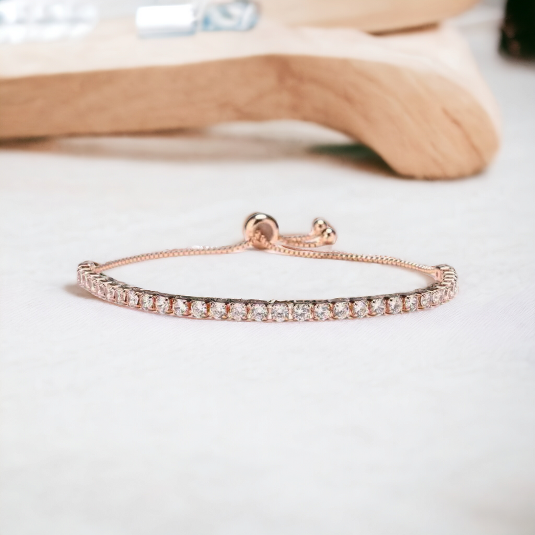 Tennis Bracelet Rose Gold