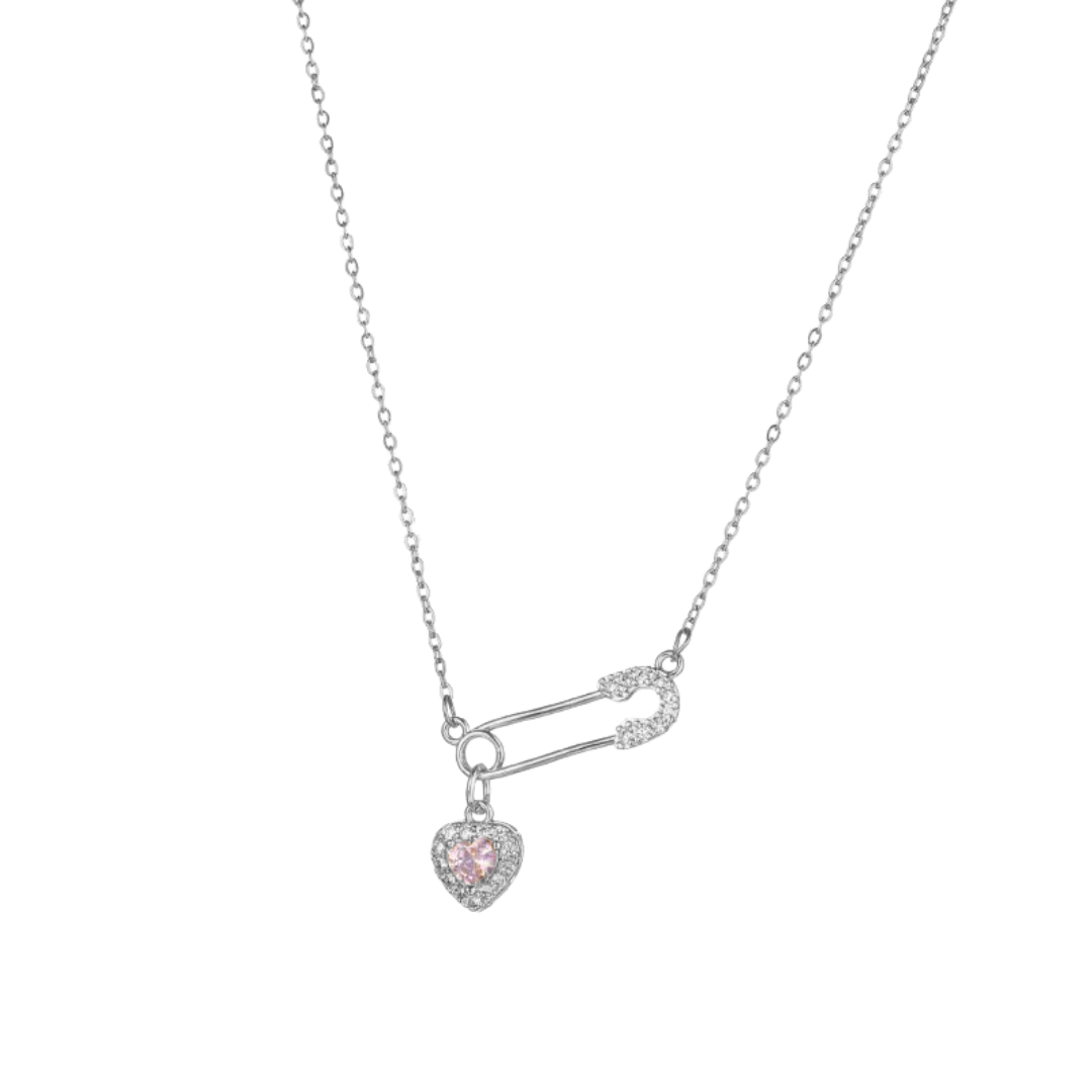 Collar Imperdible Plata