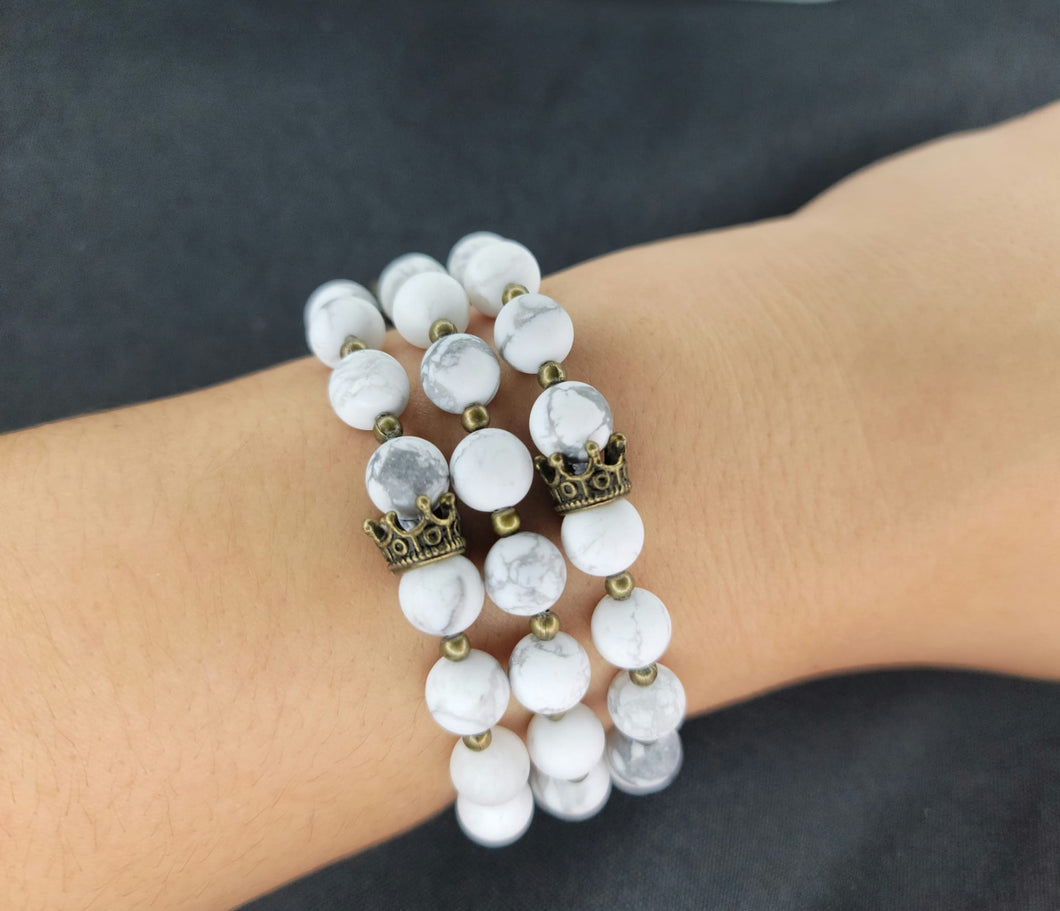 Queen Bracelet For Woman White